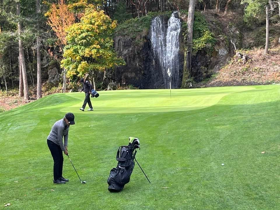 Are there any training aids specifically designed for improving chipping and pitching?
