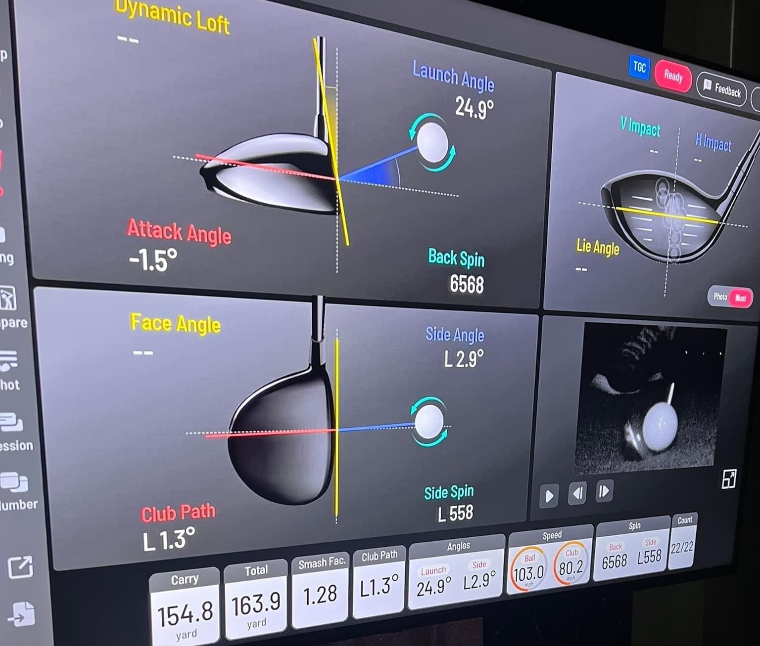 What are the best options for swing analyzers or launch monitors for data-driven training?