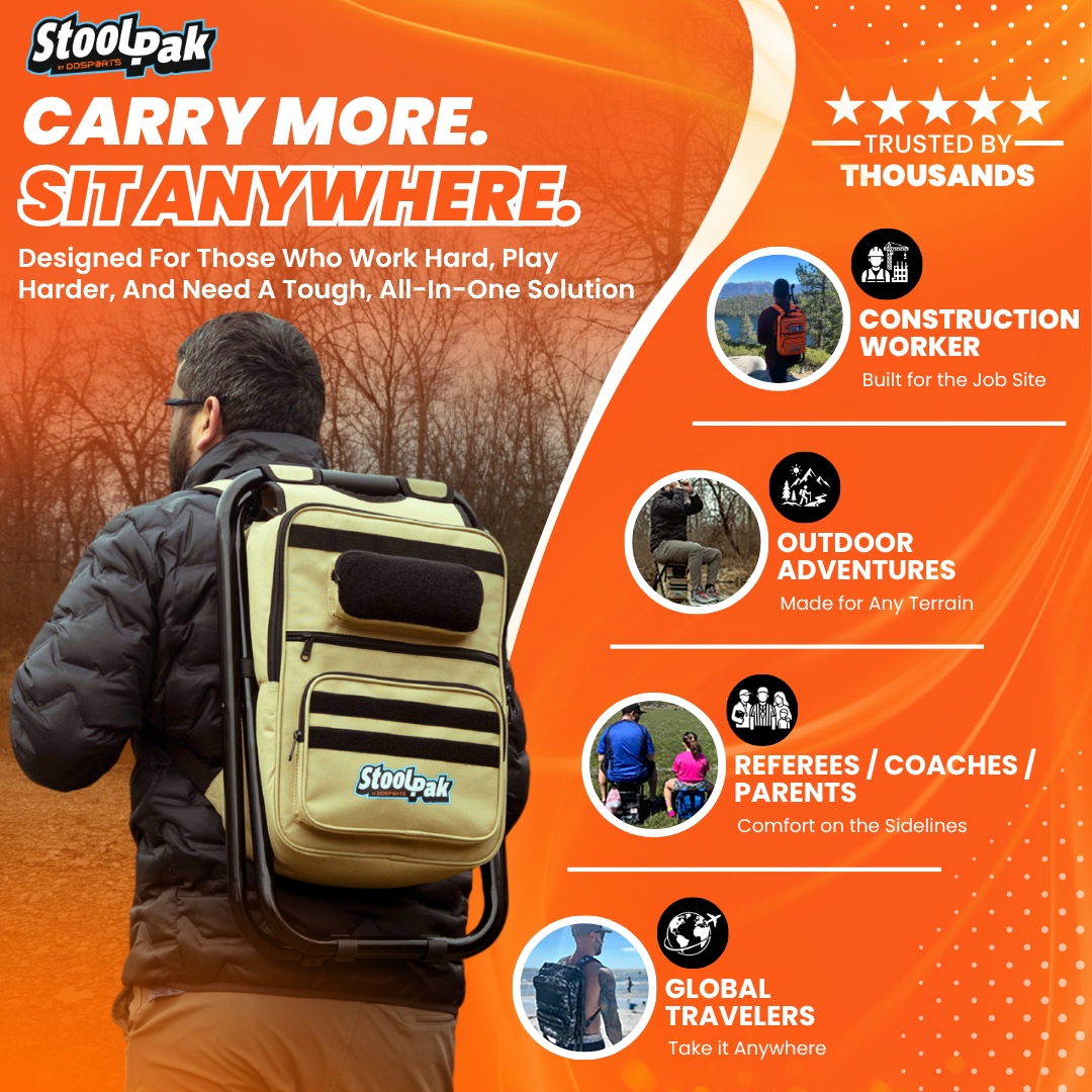 StoolPak - “No, It’s Not Just Your Average Cooler”