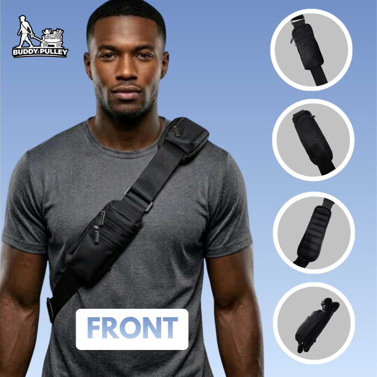 Buddy Pulley - "Turn Your Wagon Into Hands-Free Power"