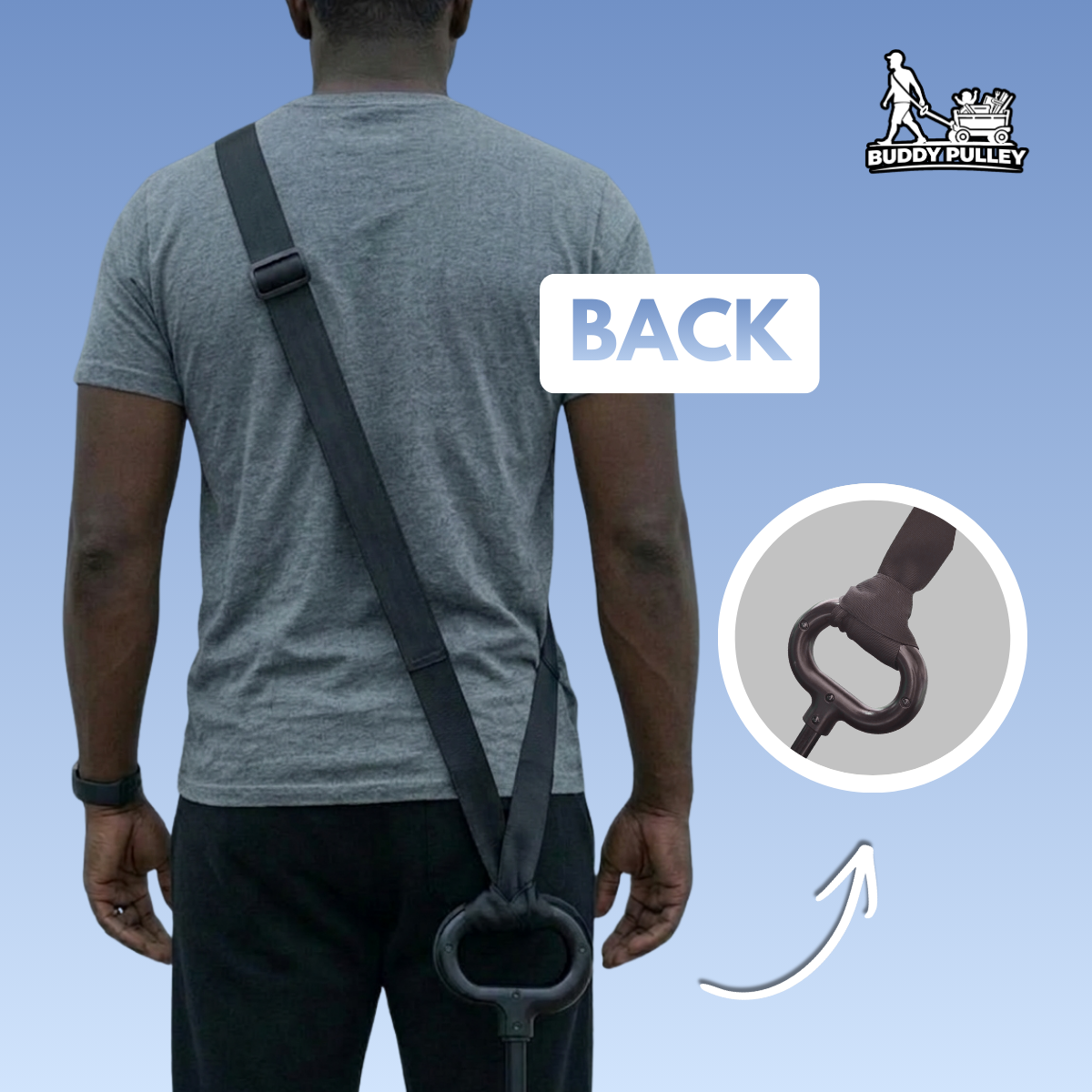 Buddy Pulley - "Turn Your Wagon Into Hands-Free Power"