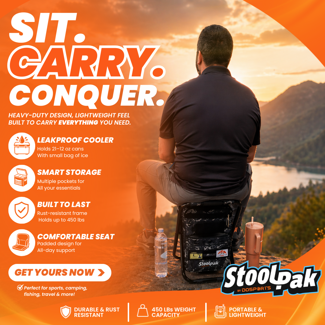 StoolPak - “No, It’s Not Just Your Average Cooler”