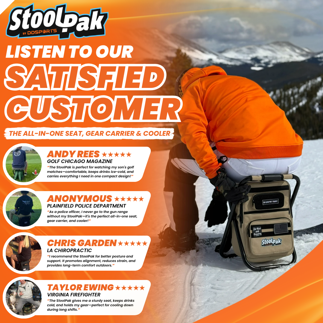 StoolPak - “No, It’s Not Just Your Average Cooler”