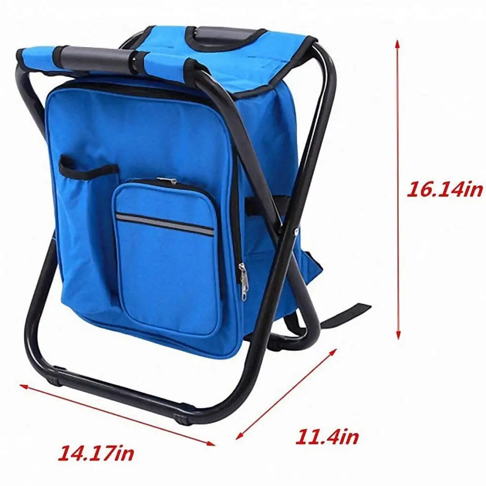 ChillPakStool Backpack Chair Cooler by DDSports